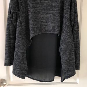 Black/grey oversized shirt